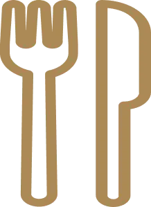 Knife and fork thicker
